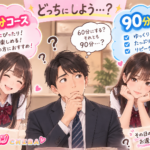 初利用の時は60分と90分？千葉の制服オーディションでのコース選び！【千葉JKリフレ】